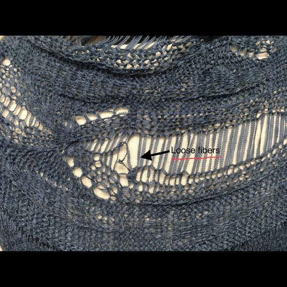 Light indigo, long vest. - Picture 5 of 5